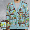Grass Type Pokemon Cardigan