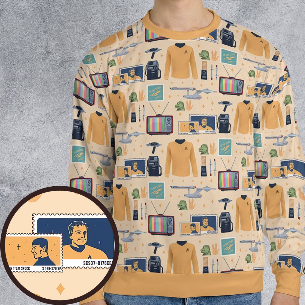 All-over Print Sweatshirt - MECN5UQ5 -  - 1