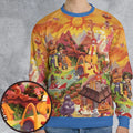 Wonder Foodland The Siege Of Mcdonaldland All-over Print Sweatshirt