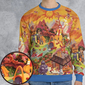 Wonder Foodland The Siege Of Mcdonaldland All-over Print Sweatshirt