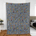 Super Mario Nintendo Video Game Fleece Blanket