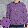 Barovia Dungeons and Dragons Pattern All-over Print Sweatshirt