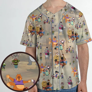Somewhere Out There An American Tail Unisex Baseball Jersey
