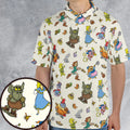 Gummi Bears Characters AOP Men/Women Polo Shirt