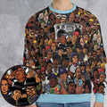The Golden Age of Hip Hop All-over Print Sweatshirt
