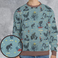 Paranormal Creatures All-over Print Sweatshirt