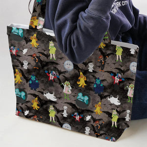 Muppet Haunted Large Tote Bag