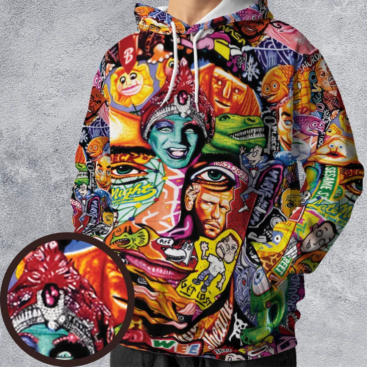 Scavenger Hunt Pee Wee Herman All-over Print Hoodie