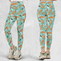 Bearded Dragon Pattern Legging