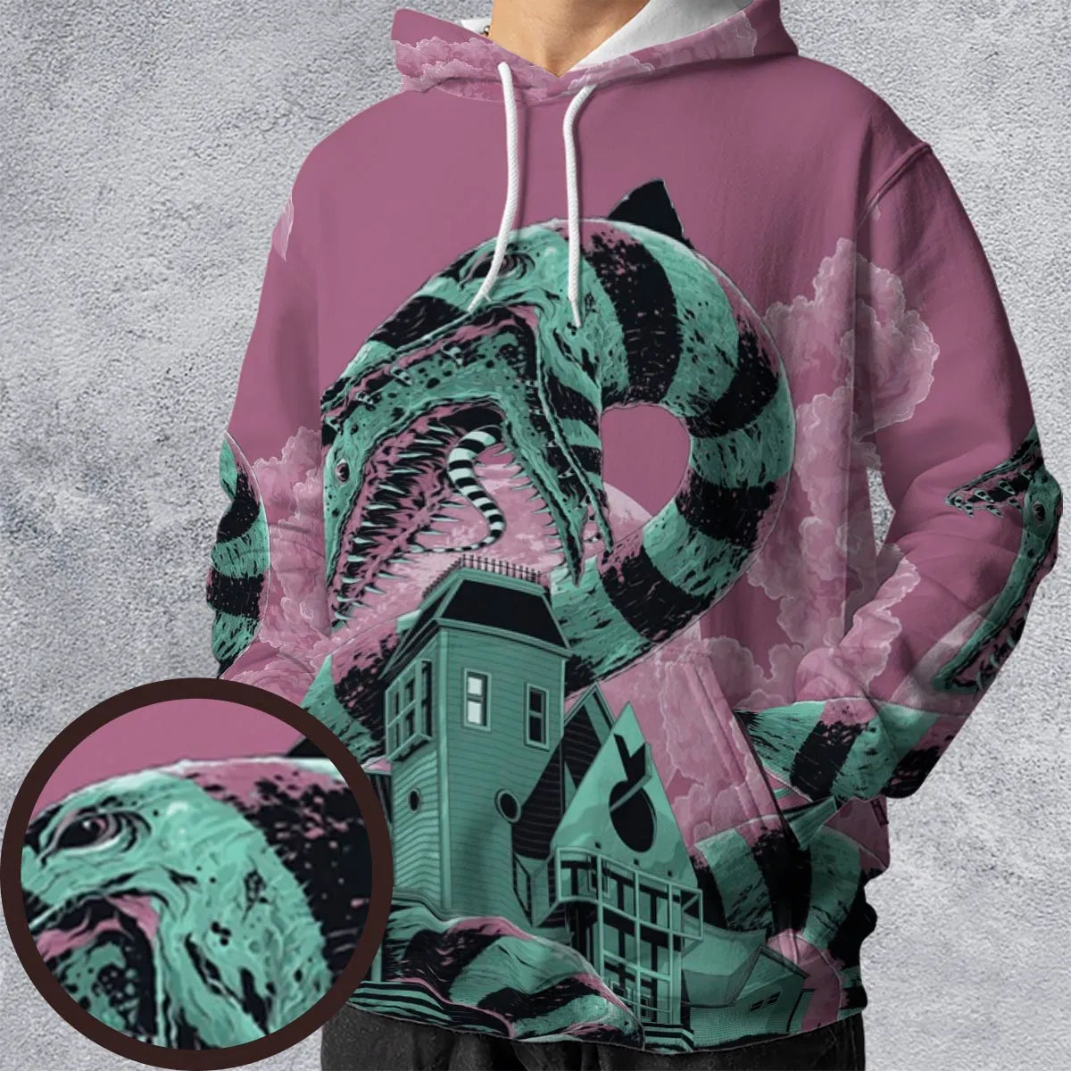 Beetlejuice All-over Print Hoodie