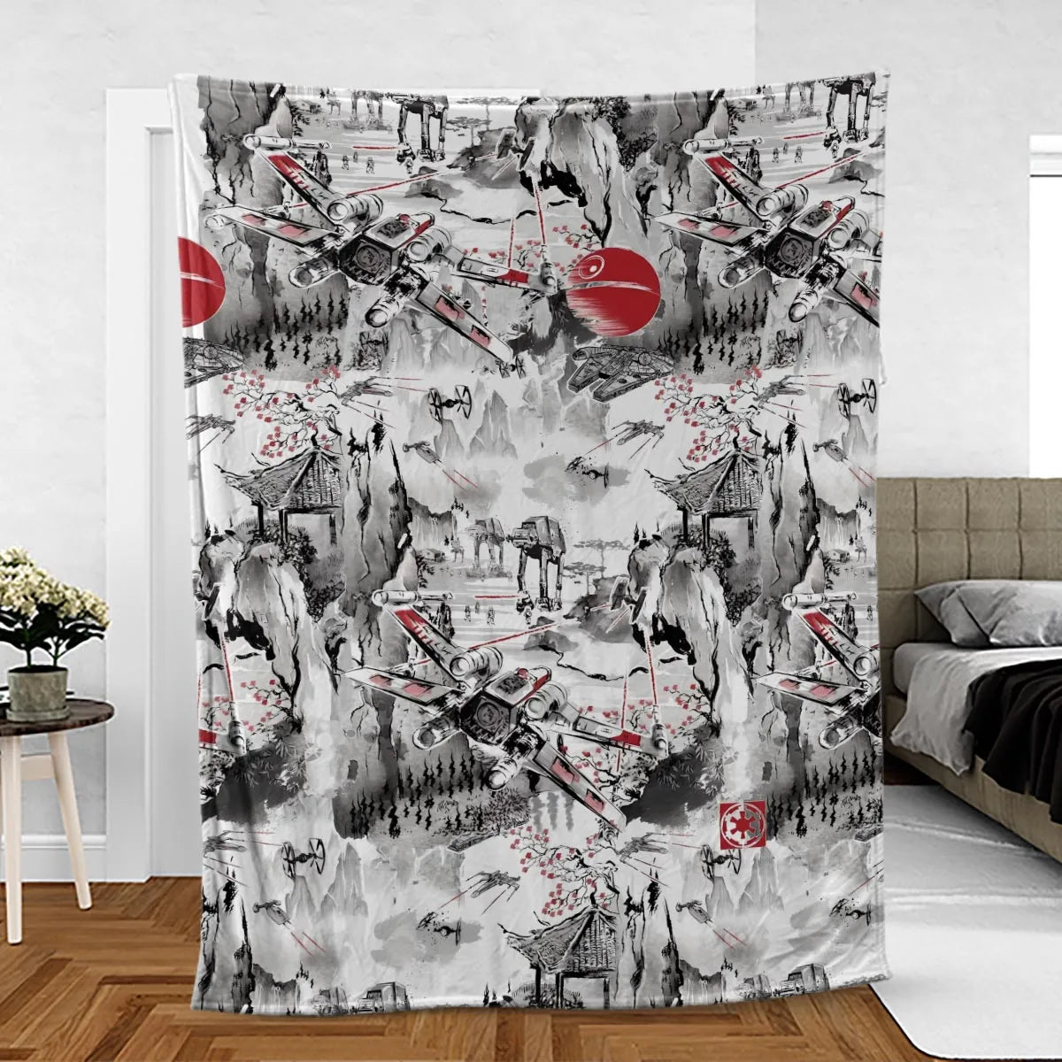 Last Battle of the Galactic Civil War Fleece Blanket