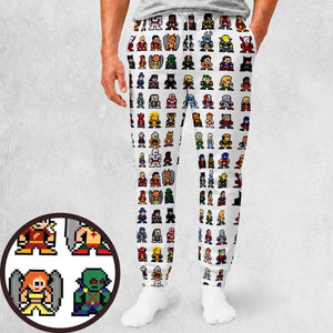 8-bit Cartoon League Sweatpants