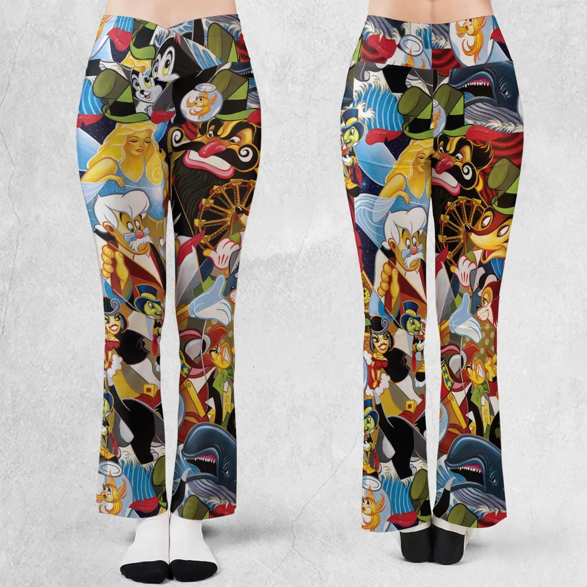 Pinocchio Seamless Flare Leggings