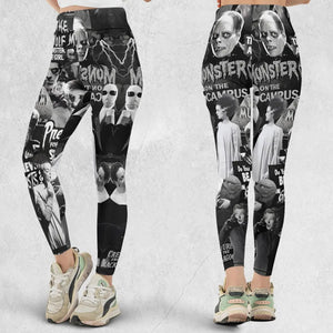 Universal Monsters Pattern Legging