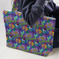 You Can't Scare Me Goosebumps Large Tote Bag