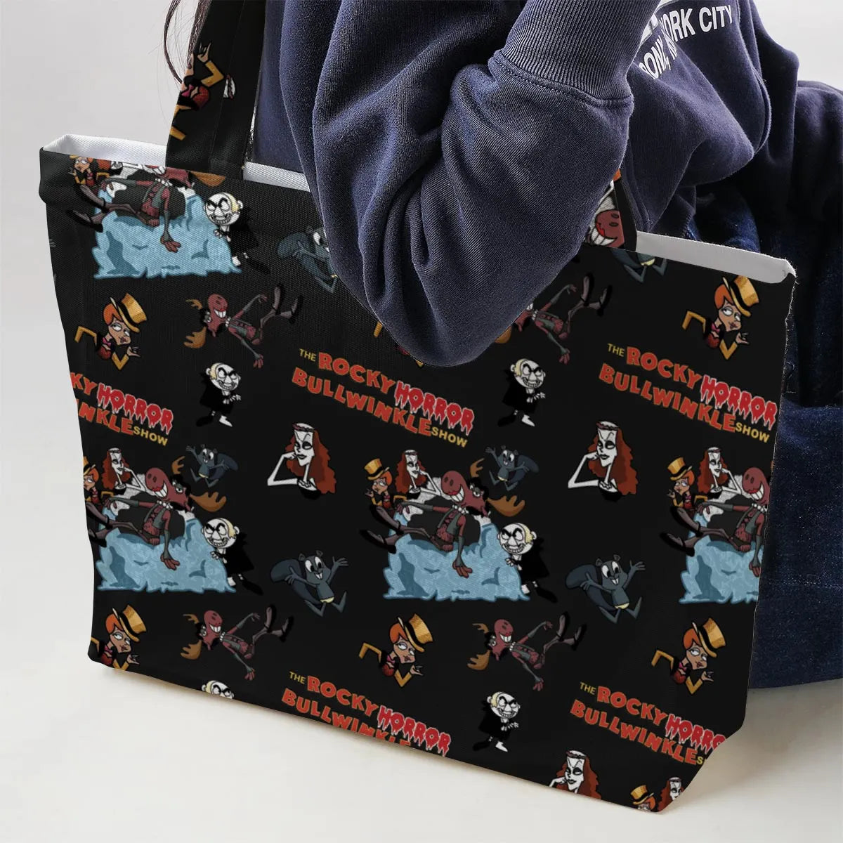 Rocky Horror Bullwinkle Large Tote Bag
