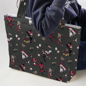 Helluva Hazbin Large Tote Bag