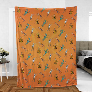 Monarch Madness The Venture Bros Adventure Time Mashup Fleece Blanket