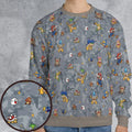 Super Mario Nintendo Video Game All-over Print Sweatshirt