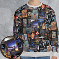 1980s Movie All-over Print Sweatshirt