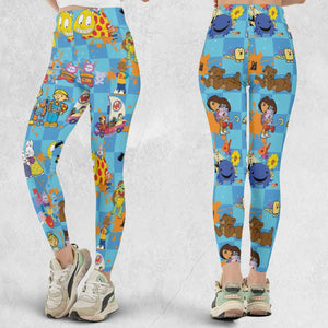 90s cartoon Nostalgic Legging
