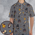 90s Returns Penguin and Catwoman AOP Men/Women Polo Shirt