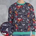 Animal The Muppets Pattern All-over Print Sweatshirt
