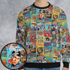 All-over Print Sweatshirt - 38Q4QEVX -  - 1