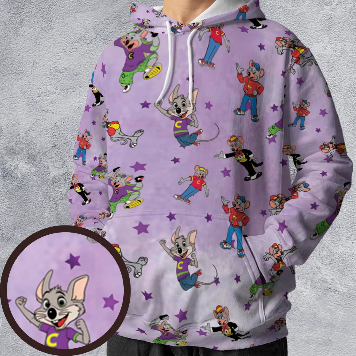 History Of Chuck All-over Print Hoodie