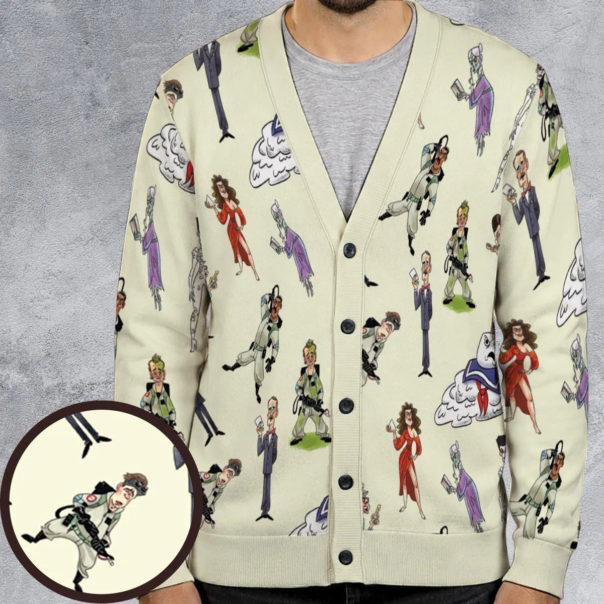 Real Ghostbusters Cardigan