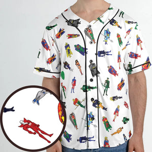 My Ultimate Justice League Unisex Baseball Jersey