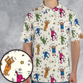 Dancing Muppets The Muppets Characters AOP Men/Women Polo Shirt