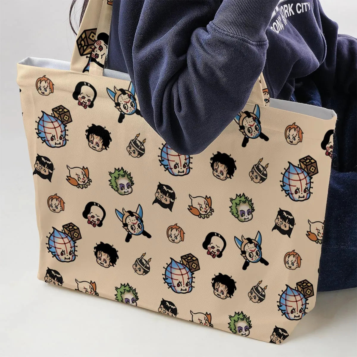 Horror Chic Large Tote Bag