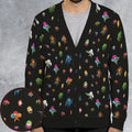 Metroid Pattern Cardigan