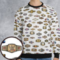 All-over Print Sweatshirt - H8YZFZWJ -  - 1