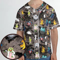 Muppet Haunted Unisex Baseball Jersey