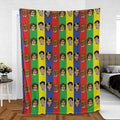 Jerri and Friends Strangers With Candy Fleece Blanket