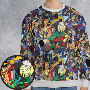 All-over Print Sweatshirt - XX6KLSRX -  - 1