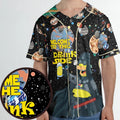 Simpson Darth Vader Welcome To The Drink Side Unisex Baseball Jersey