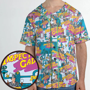 Inspector Mode Inspector Gadget Unisex Baseball Jersey