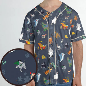 HB Scooby Clones Unisex Baseball Jersey