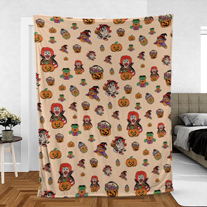 McDonaldland Halloween Fleece Blanket