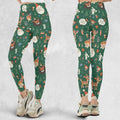 Rudolph The Red Nosed Reindeer Characters Legging
