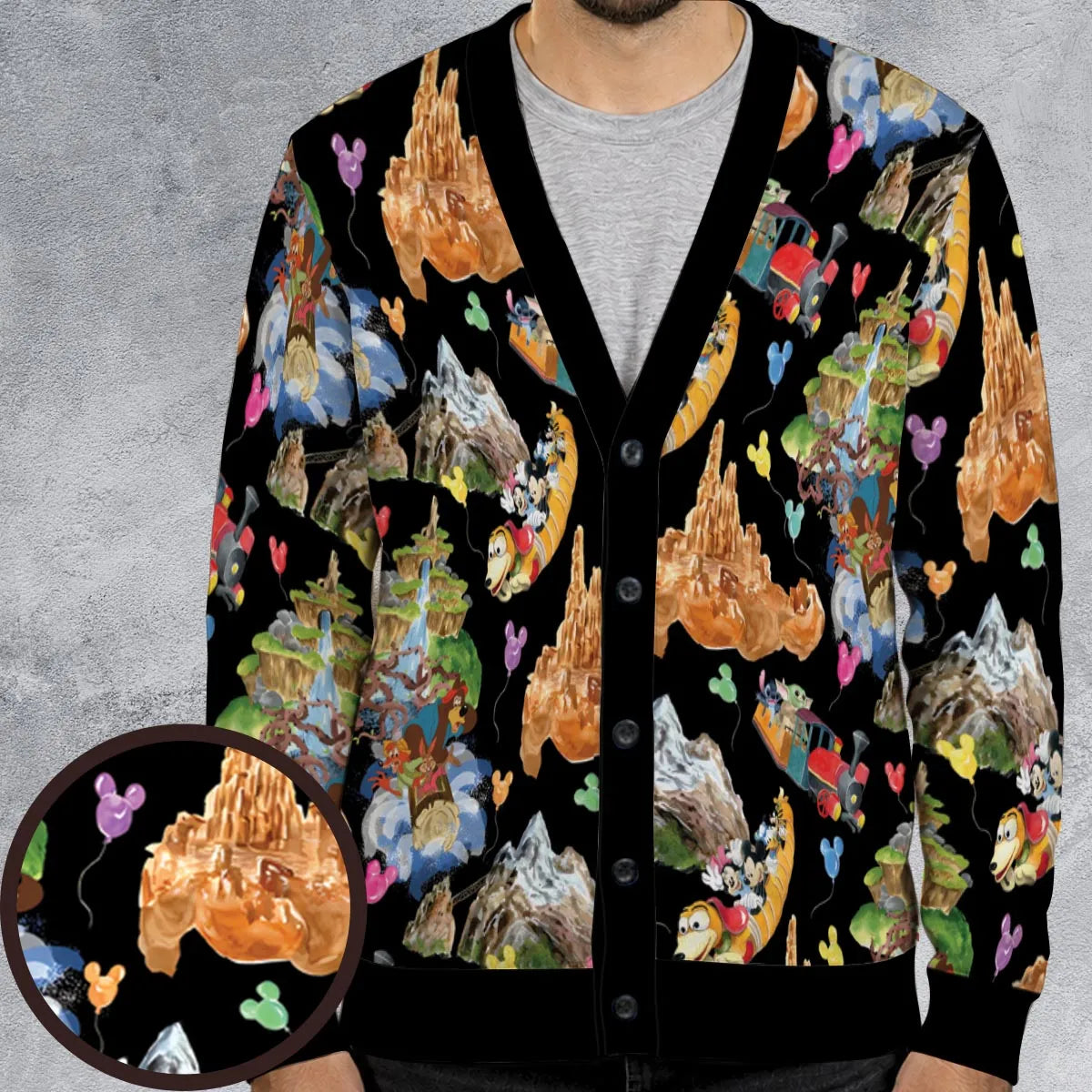 Mountain Magic Kingdom Parks Cardigan