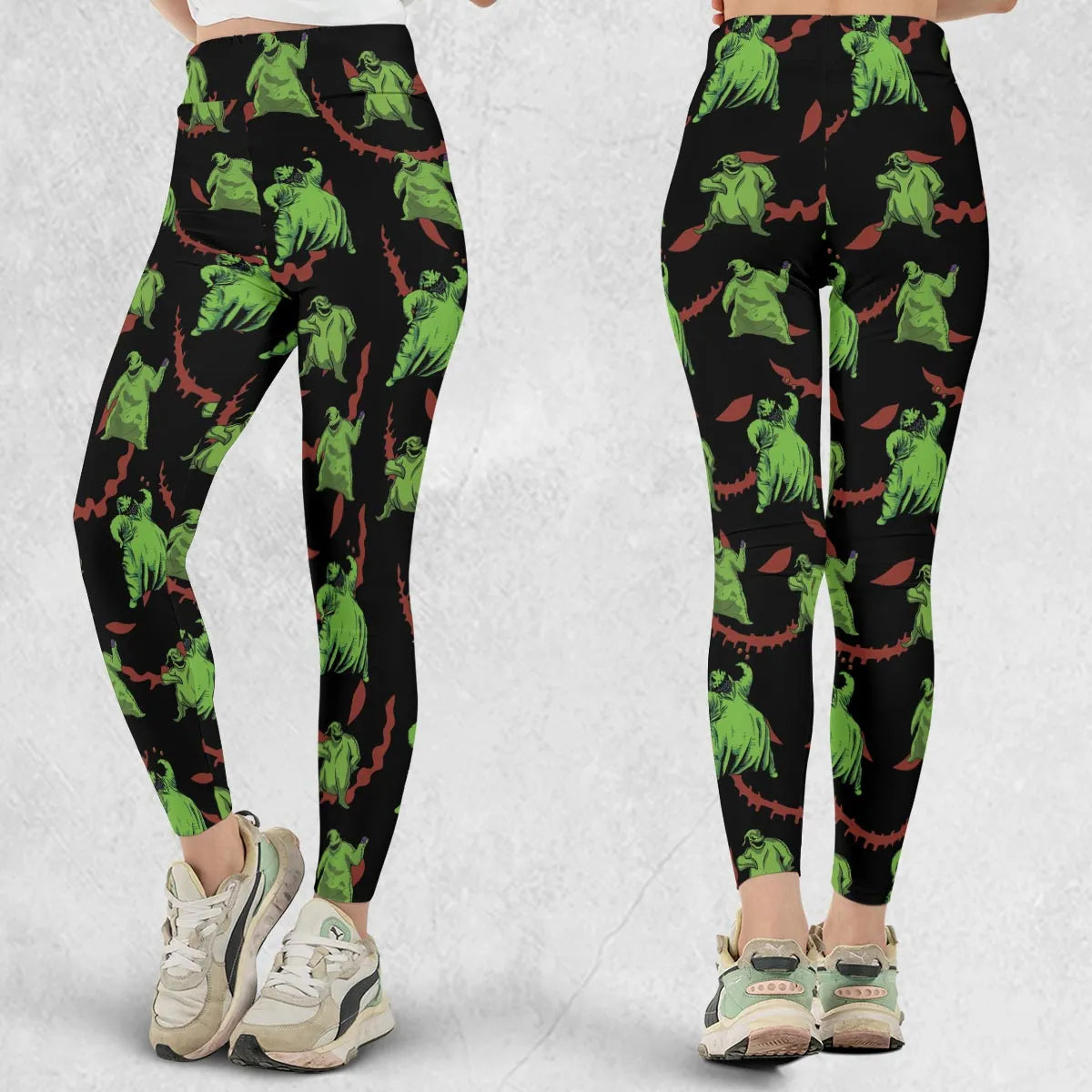 Oogie Boogie Pattern Legging