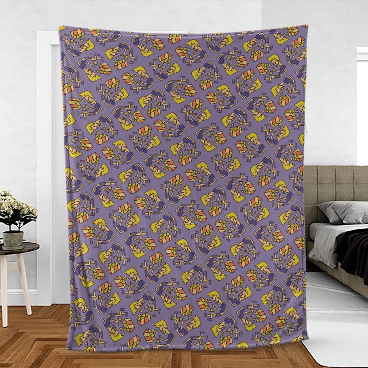 Nachos Rule Beavis and Butthead Fleece Blanket