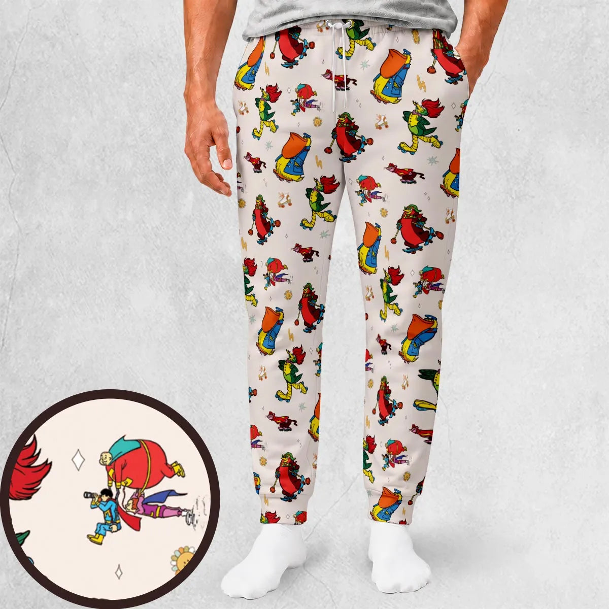 70s Skatebirds The Robonic Stooges Sweatpants