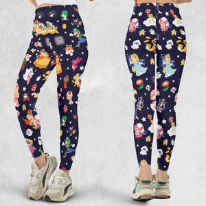 Mushroom Kingdom Super Mario Legging
