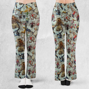 Together Again The Muppet Show Flare Leggings