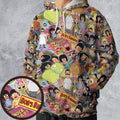 Bob's Burger Wonder Wharf All-over Print Hoodie